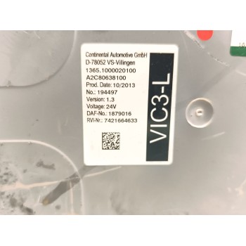 Recambio de modulo electronico para daf serie lf45.220 desde 06 6.7 diesel referencia OEM IAM 1879016 7421664633 
