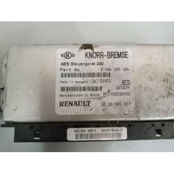 Recambio de modulo electronico para renault hr .18/26 premium 01 referencia OEM IAM 5010485057 048610106 CENTRALITA ABS