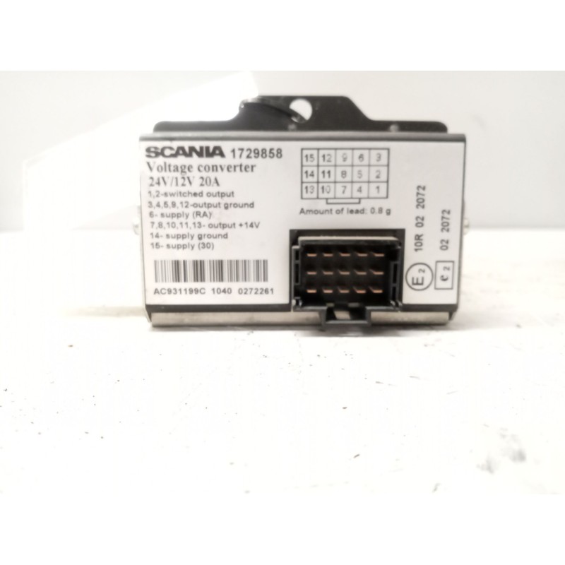 Recambio de modulo electronico para scania p,g,r,t - series g 440, r 440 referencia OEM IAM 1729858 - Azul 2