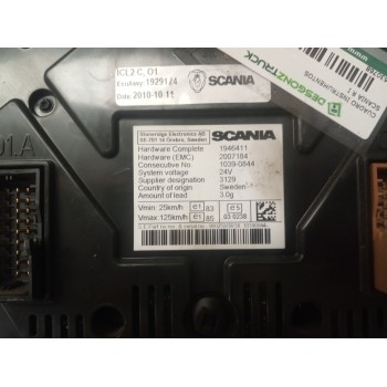 Recambio de cuadro instrumentos para scania r i r 440 referencia OEM IAM 1946411 1929124 2007184