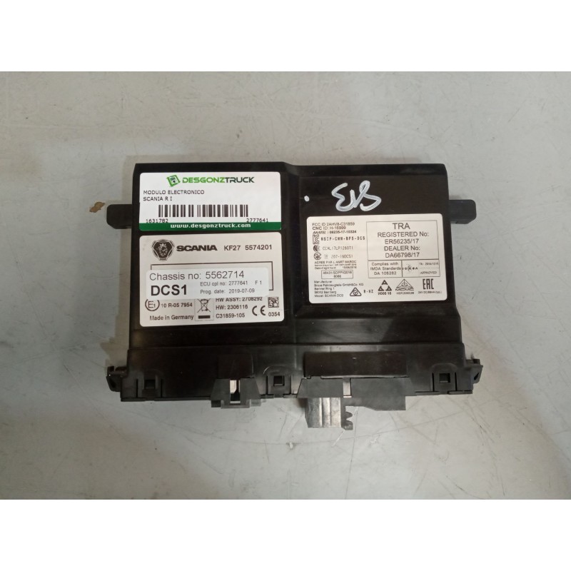 Recambio de modulo electronico para scania r i r 450 referencia OEM IAM 2777641  