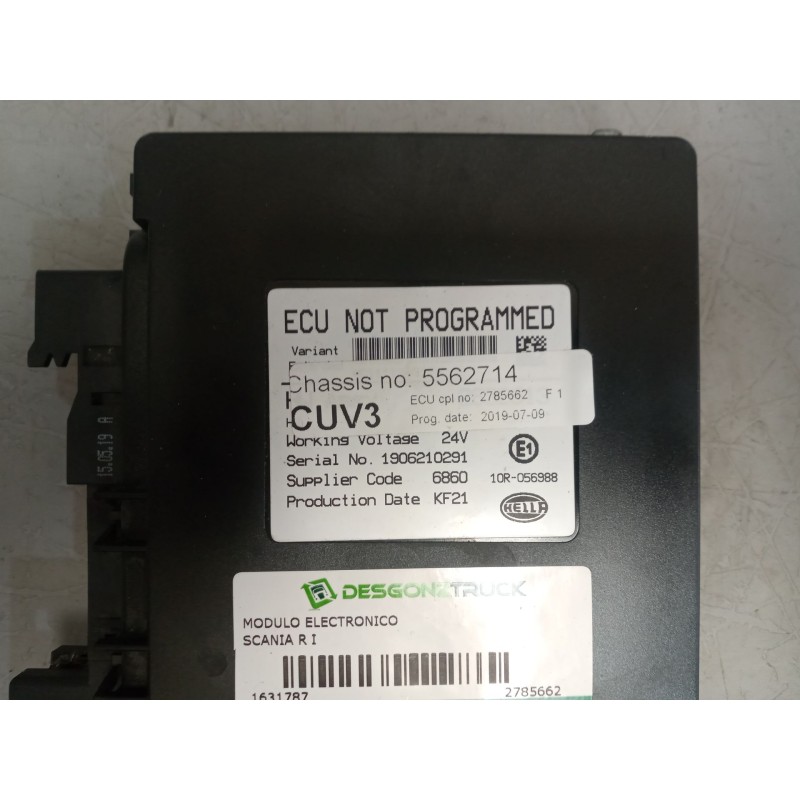Recambio de modulo electronico para scania r i r 450 referencia OEM IAM 2785662 - Azul 7