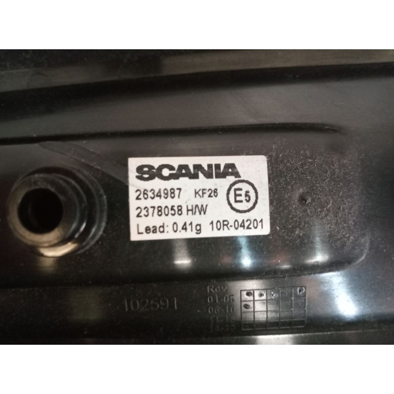 Recambio de mando calefaccion / aire acondicionado para scania r i r 450 referencia OEM IAM 2634987 23778058 - Azul 2