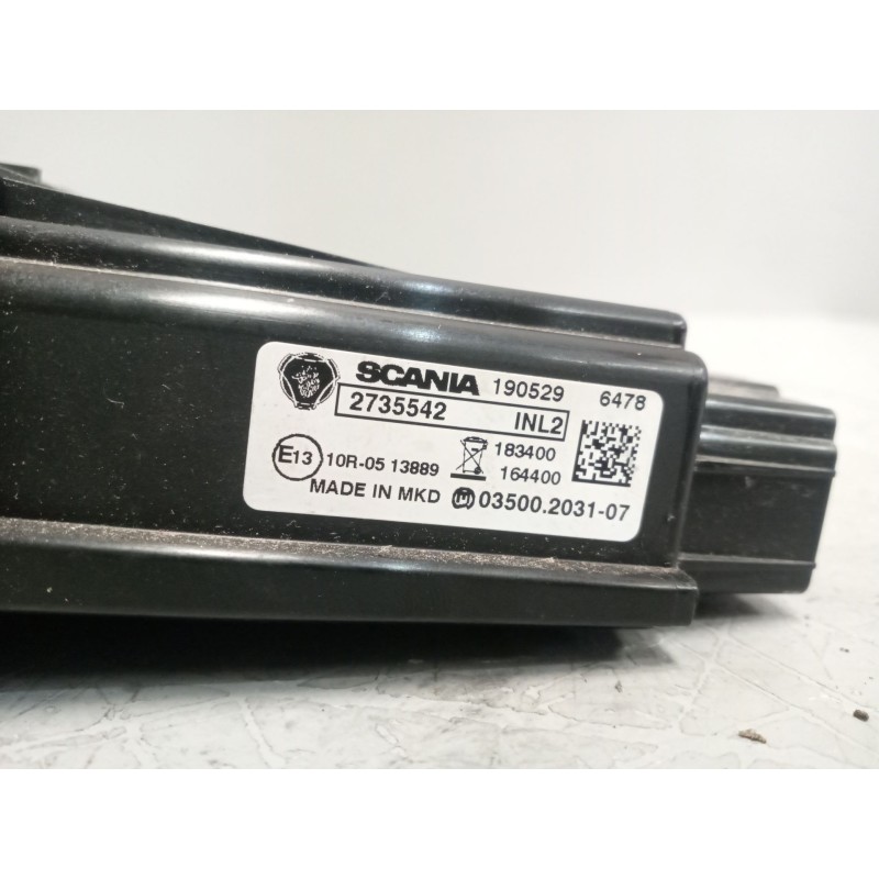 Recambio de mando luces para scania r i r 450 referencia OEM IAM 2735542 190529 - Azul 3