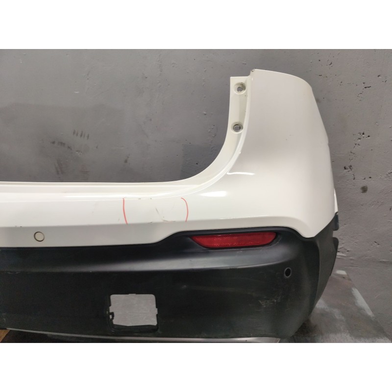 Recambio de paragolpes trasero para nissan qashqai (j11) 1.3 16v cat referencia OEM IAM - Blanco 2