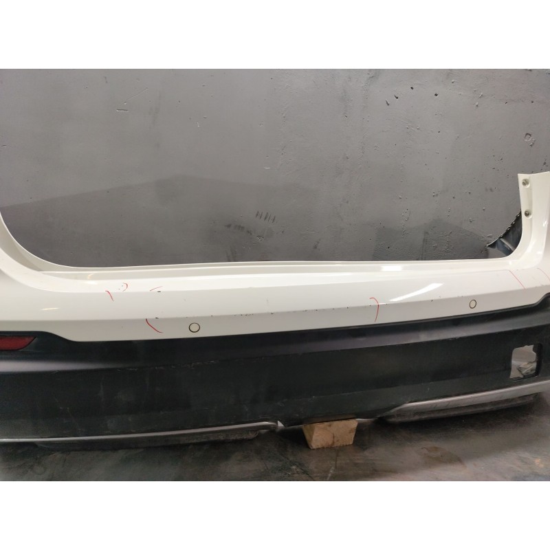 Recambio de paragolpes trasero para nissan qashqai (j11) 1.3 16v cat referencia OEM IAM - Blanco 3