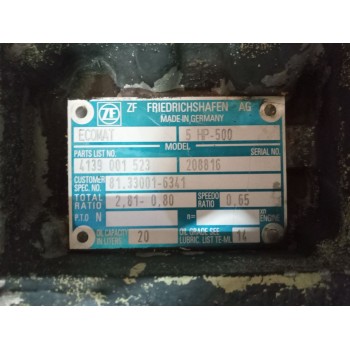 Recambio de caja cambios para man trucks hocl 14.220 hocl (220cv) referencia OEM IAM 5HP500 4139001523 813330016341