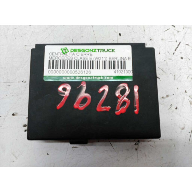Recambio de centralita cierre para mercedes-benz clase e (w211) berlina e 270 cdi (211.016) referencia OEM IAM 410213005012 A211 - Negro 2