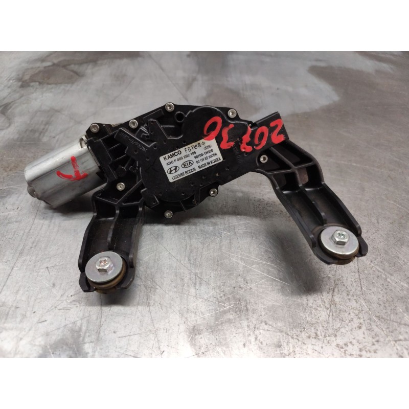 Recambio de motor limpia trasero para kia cee'd 1.4 cat referencia OEM IAM 987001H300  4 PINS - Negro 2