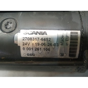 Recambio de motor arranque para scania r i r 450 referencia OEM IAM 2708317 0001261106 
