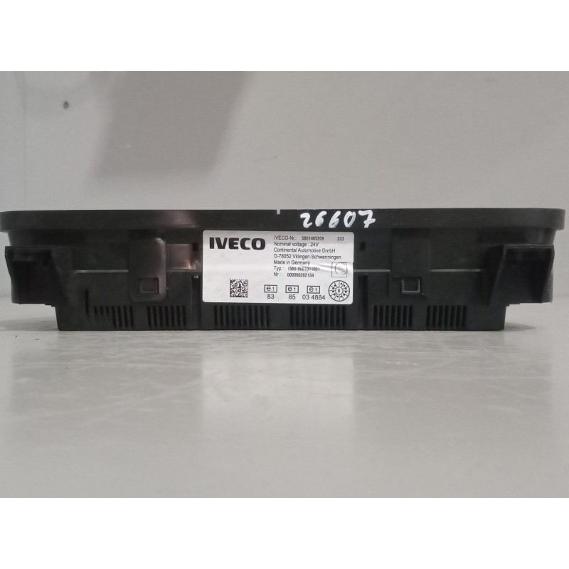Recambio de cuadro instrumentos para iveco eurocargo fki  (typ 75 e 15) tráfico urbano referencia OEM IAM 5801405209 - Blanco 5