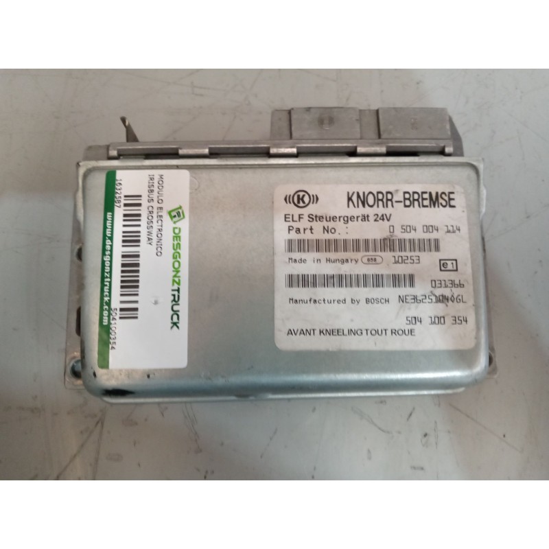 Recambio de modulo electronico para irisbus crossway le 12m referencia OEM IAM 504100354 0504004114 