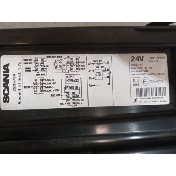 Recambio de tacografo para scania serie p/g/r (l-clase) 12.7 diesel referencia OEM IAM SE5000 2236784 