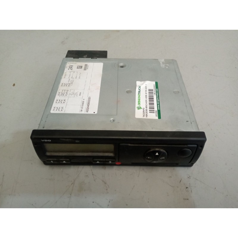 Recambio de tacografo para mercedes-benz axor 2-ejes 18 ton 2004  1843 4x2 om 457 la l (largo) referencia OEM IAM 13812010009005
