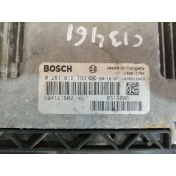 Recambio de centralita motor uce para iveco a65c18/wing referencia OEM IAM 504121602 0281012193 