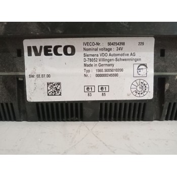 Recambio de cuadro instrumentos para iveco midirider.30 referencia OEM IAM 504254398  