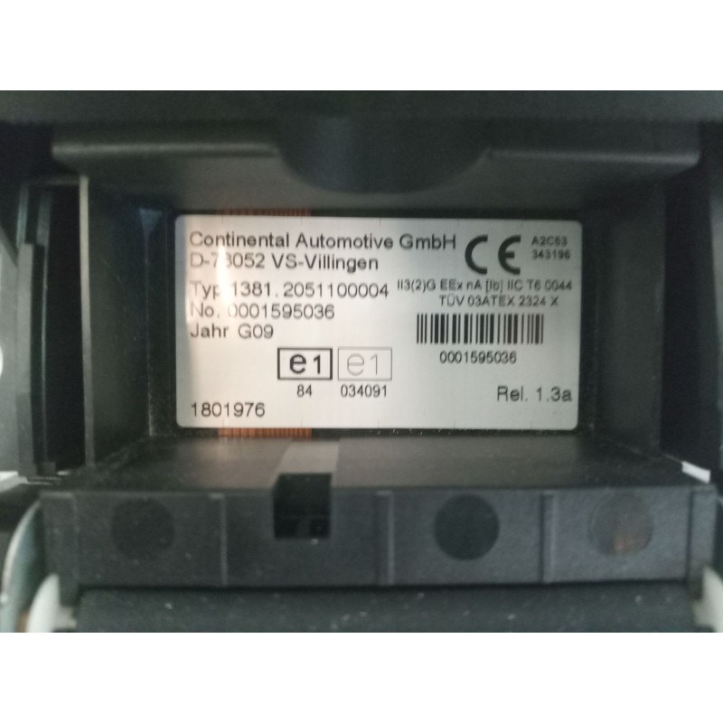 Recambio de tacografo para daf serie xf105.460 12.9 diesel referencia OEM IAM 13812051100004 0001595036 1801976 2