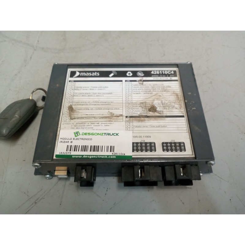 Recambio de modulo electronico para irizar i8 462 referencia OEM IAM 426110ca masats 