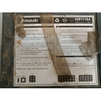 Recambio de modulo electronico para irizar pb pb 14, pb 14.6, pb 16 referencia OEM IAM 426111A4  