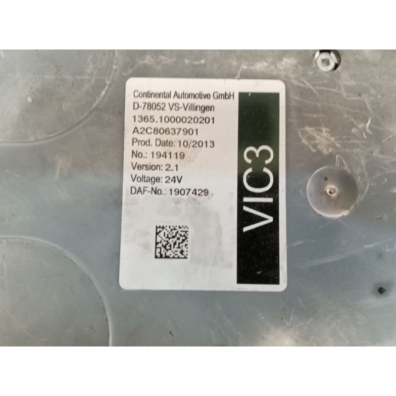 Recambio de modulo electronico para daf serie xf105.460 12.9 diesel referencia OEM IAM 1907429 VERSION2.1 - Negro 5