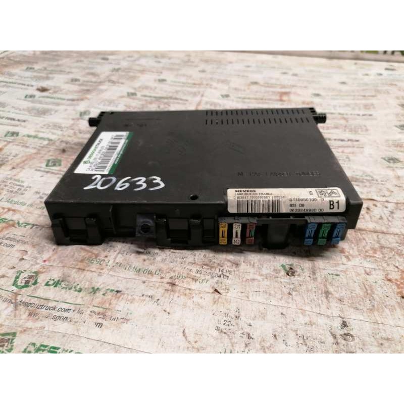 Recambio de caja reles / fusibles para peugeot 406 berlina (s1/s2) srdt referencia OEM IAM 9639848980 S110950100 BSI 2