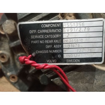 Recambio de grupo para volvo fh 500 referencia OEM IAM RSS1356 3191878 EV91/2.79