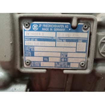 Recambio de caja cambios para daf serie xf euro 6 12.9 diesel referencia OEM IAM 12TX2621TD 1358040077 2189394