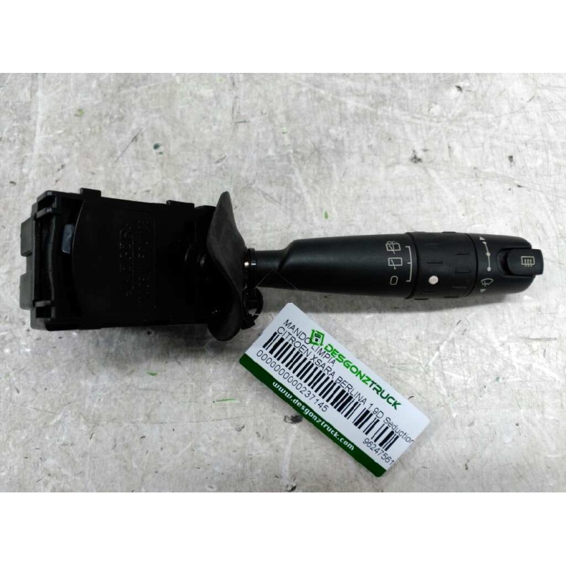 Recambio de mando limpia para citroen xsara berlina 1.9d seduction referencia OEM IAM 96247561ZL 6239H5 