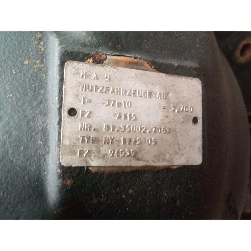 Recambio de grupo para man m 2000 l/m 2000 evolution m 2000 m fgfe mlc larga distancia referencia OEM IAM HY1117505 81350027089 4