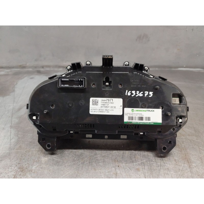 Recambio de cuadro instrumentos para opel astra k lim. 5türig 120 aniversario referencia OEM IAM 39097971 - Blanco 2