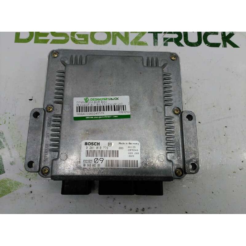 Recambio de centralita ecm ecu para peugeot 307 (s1) 2.0 hdi fap cat referencia OEM IAM 0281010779  