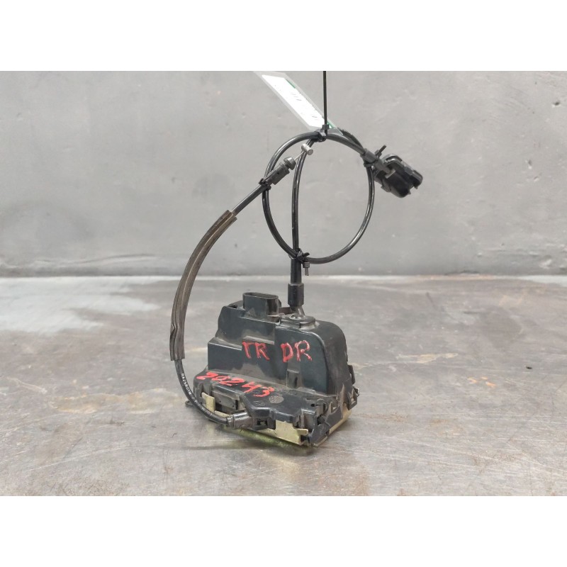 Recambio de cerradura puerta trasera derecha para renault scenic ii authentique referencia OEM IAM 119329 1209031721 4 PINS - Gris