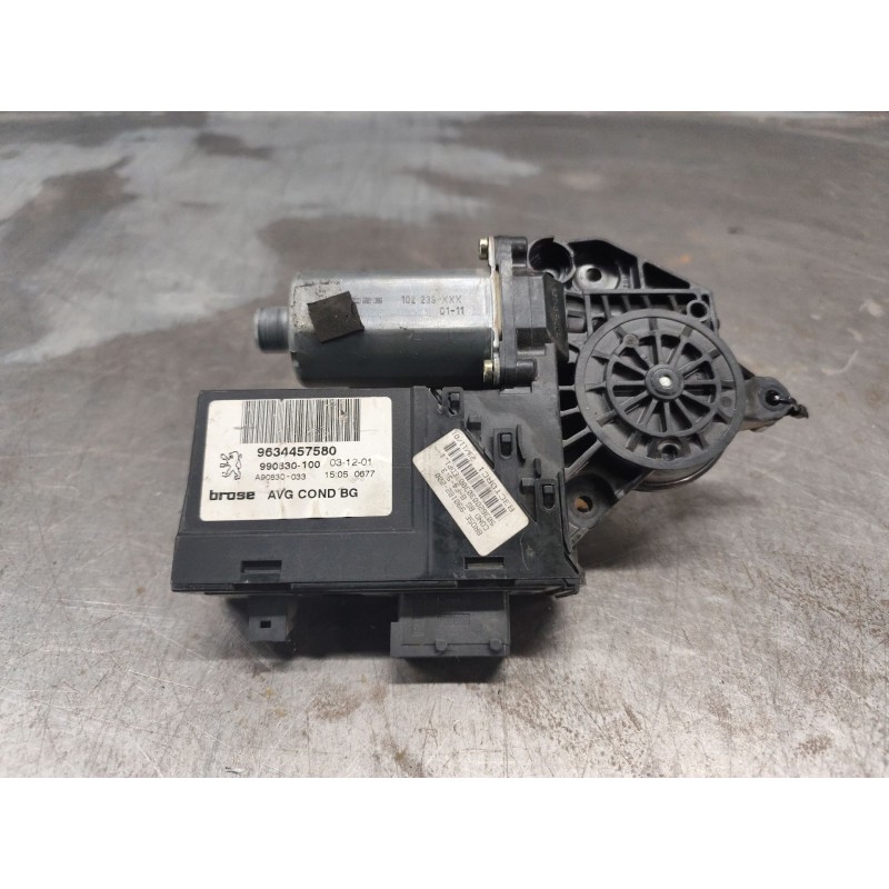 Recambio de motor elevalunas delantero derecho para peugeot 307 (s1) xs referencia OEM IAM 9634457580 990830100 16/6 PINS - Azul 4