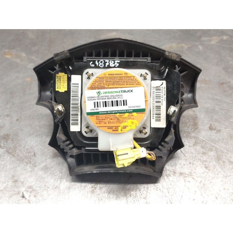 Recambio de airbag delantero izquierdo para nissan primera berlina (p11) básico referencia OEM IAM 531937400 2