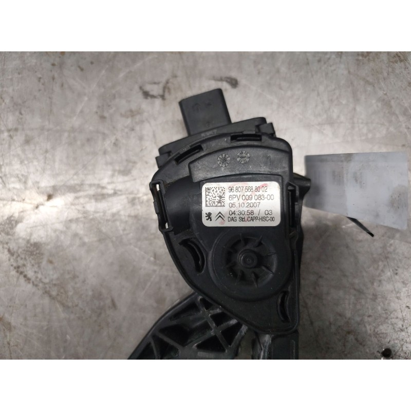 Recambio de potenciometro pedal para peugeot 308 1.6 hdi fap cat (9hz / dv6ted4) referencia OEM IAM 968075688002 4