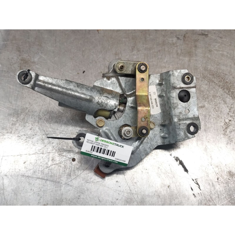 Recambio de motor limpia trasero para peugeot partner (s1) combispace referencia OEM IAM 0390201408 3 PINS DERECHO - Gris 3