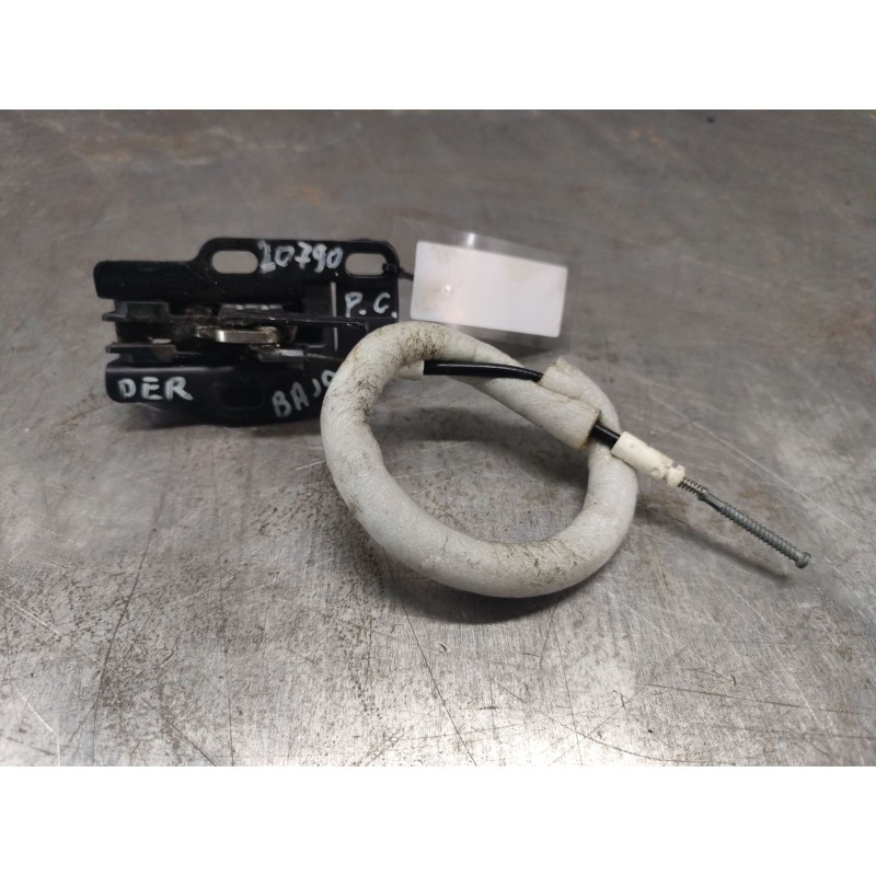 Recambio de cerradura puerta carga para peugeot partner kombi access referencia OEM IAM  INFERIOR DERECHA - Gris 2