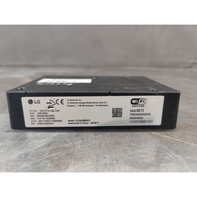 Recambio de modulo electronico para opel astra k lim. 5türig 120 aniversario referencia OEM IAM 84366673 - Blanco 4