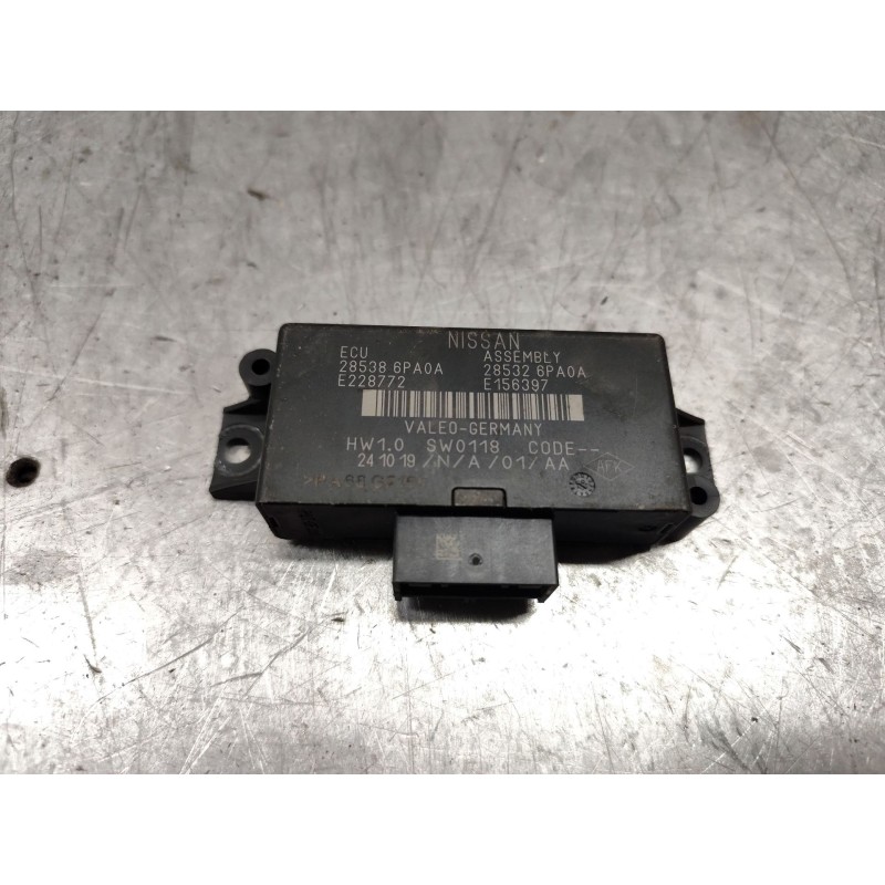 Recambio de modulo electronico para nissan juke (f16) acenta referencia OEM IAM 285386PA0A  