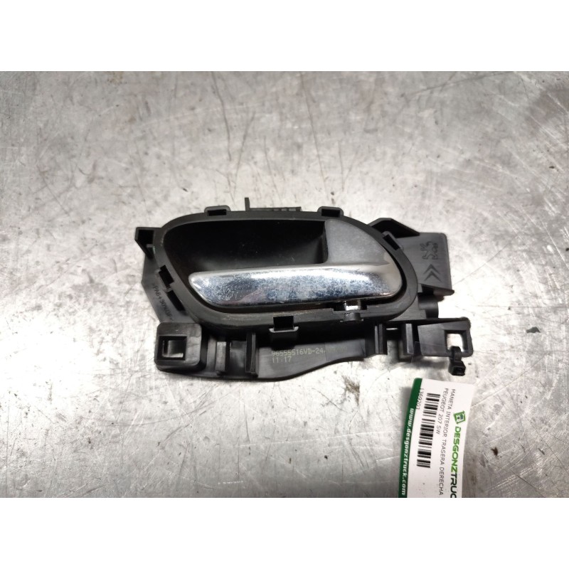 Recambio de maneta interior trasera derecha para peugeot 207 sw confort referencia OEM IAM   