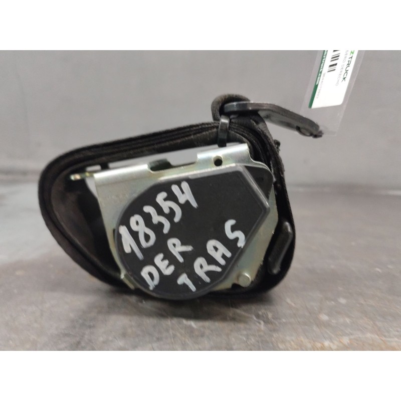 Recambio de cinturon seguridad trasero derecho para peugeot 407 sport referencia OEM IAM 96440739XX - Blanco 2