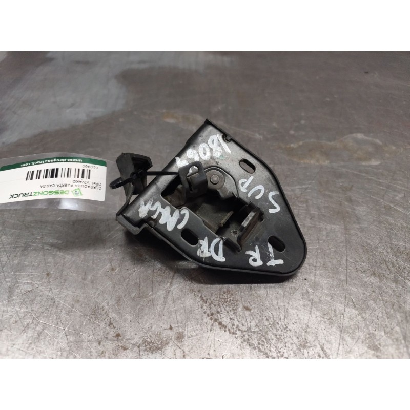 Recambio de cerradura puerta carga para opel vivaro combi 2.7t corto referencia OEM IAM  TRAS. DCHA. - Blanco