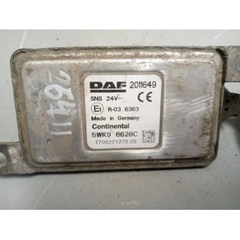 Recambio de sensor noxe para daf serie xf105.460 12.9 diesel referencia OEM IAM 2011649  