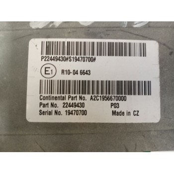 Recambio de modulo electronico para volvo fh 500 referencia OEM IAM 22449430  