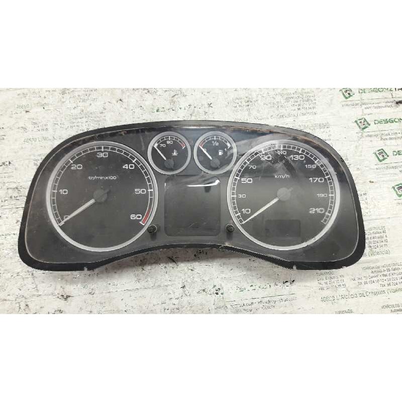 Recambio de cuadro instrumentos para peugeot 307 (s1) xr referencia OEM IAM 9636708880  