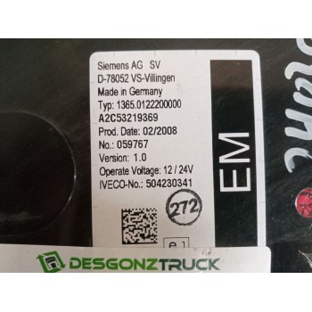 Recambio de modulo electronico para iveco stralis (as) fg /fp  4x2 gran espacio referencia OEM IAM 504230341 VERSION:1.0 