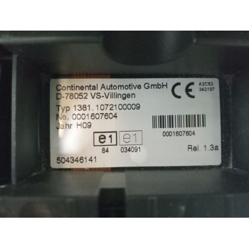 Recambio de tacografo para iveco stralis (as) 12.9 diesel referencia OEM IAM 13811072100009 0001607604 5043461141