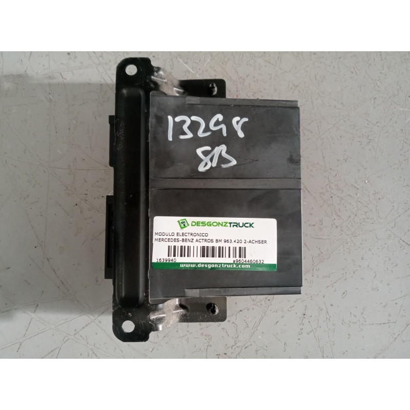 Recambio de modulo electronico para mercedes-benz actros bm 963.420 2-achser 12.8 r6 diesel (om 471) referencia OEM IAM a9604460 - Blanco