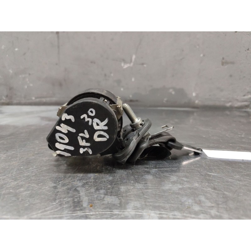 Recambio de cinturon seguridad trasero derecho para renault scenic ii grand confort dynamique referencia OEM IAM A508366 - Negro 7