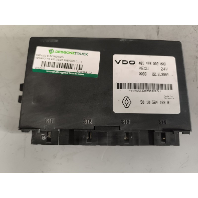 Recambio de modulo electronico para renault hr 420.18/26 premium 01  11.1 diesel referencia OEM IAM 5010564102 461470002008 - Blanco